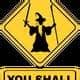 Free svg image & icon. You Shall Not Pass Sign with Gandalf vector clipart image ...