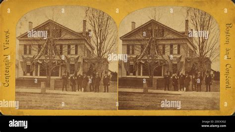 Residence Of Judge Hoar With President Grant And Cabinet Still Image