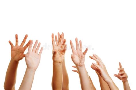 Many Desperate Hands Reaching Up Stock Photo Image Of Reaching
