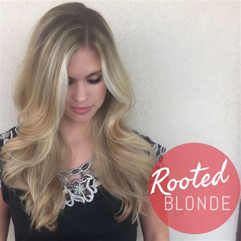Im Actually Obsessed With This Rooted Blonde Balayage Hairbyhal Hair Hair Color Trends