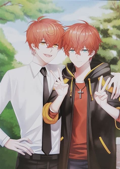 I Love This Photo Of Saeyoung And Saeran Mystic Messenger Characters Mystic Messenger Fanart