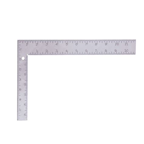 Browns Carpenters Square L Ruler Right Angle Ruler Framing Tools L