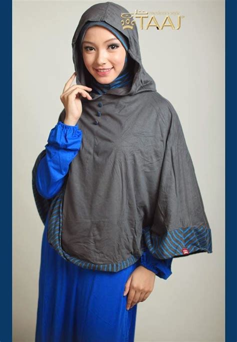 jilbab instan cantik jilbab syar i modern kerudung taaj hoodie gaya hijab model pakaian