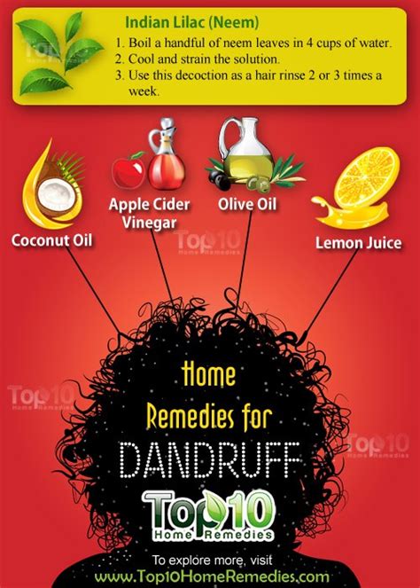 Home Remedies For Dandruff Top 10 Home Remedies
