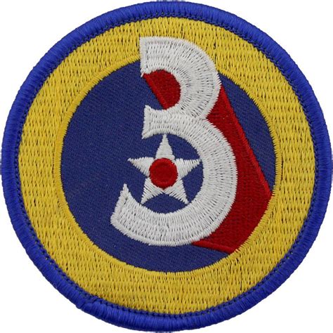 Wwii Army Air Corps 3rd Air Force Class A Patch Us Army Patches Army