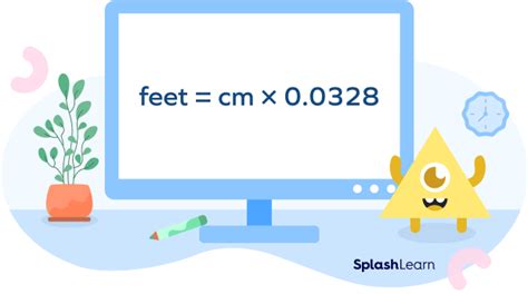 Centimeter To Feet Cm To Ft Conversion Convert Formula