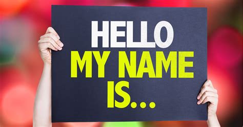 It's more difficult than you think. What Does My Name Mean? - Quiz - Quizony.com