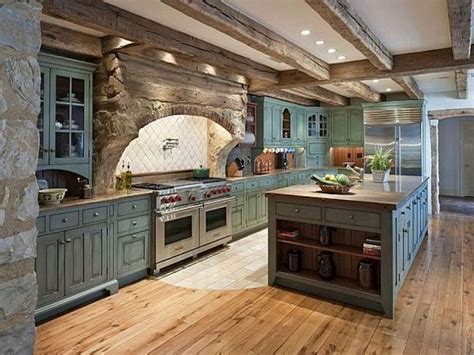 Awesome 42 Lovely Western Style Kitchen Decorations More At