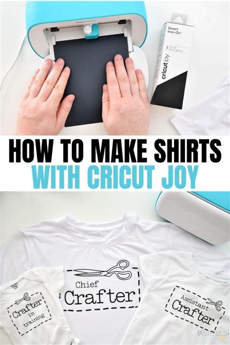 How To Make Shirts With Cricut Joy In 2021 Cricut Projects Vinyl