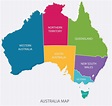 Australia Map - Guide of the World
