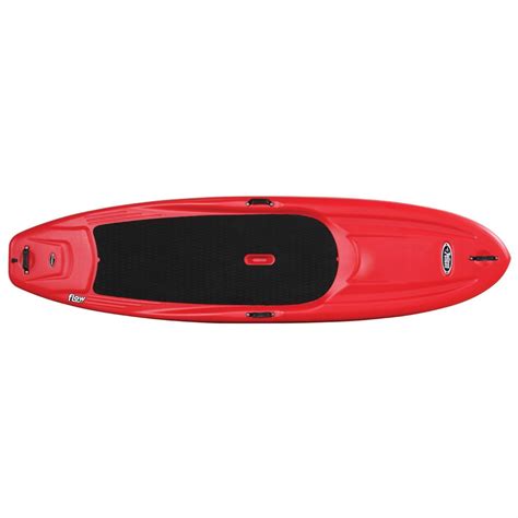 Pelican™ Flow 106 Stand Up Paddle Board Red White 220063 Canoes