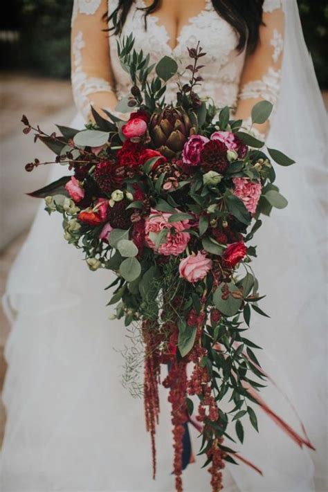 54 Cascade Wedding Bouquets For Charming Brides Cascading Wedding