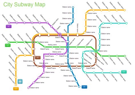 Examples City Subway Map