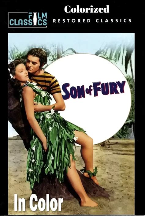 Son Of Fury Colorized Version Tyrone Power Dvd Film Classics