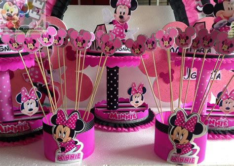 Pin By Sindy Velez On Moños De Flores Minnie Mouse Birthday Minnie