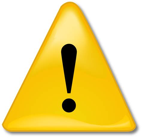 Warning Sign Png Transparent Images Png All