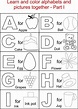 Learning The Alphabet Worksheets | 99Worksheets