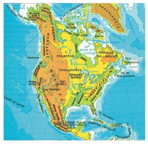 Orografía De América Del Norte Cómo Es Y Qué Unidades La Componen