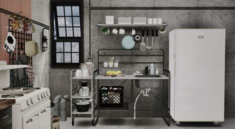 Sims 4 Ccs The Best Marcussims91 Sunnersta Kitchen By