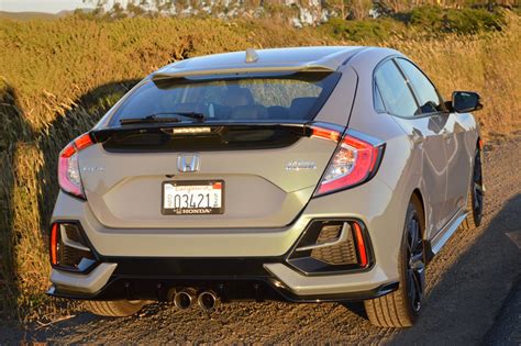 Click on badge to learn more. 2020 Honda Civic Hatchback Sport Touring Review by David ...