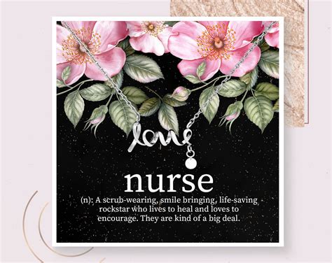 No matter if you were personally helped by a nurse this year or not, one thing is for sure: Nurse Appreciation Gift Jewelry Personalized Gift For Nurse | Etsy in 2020 | Nurse appreciation ...