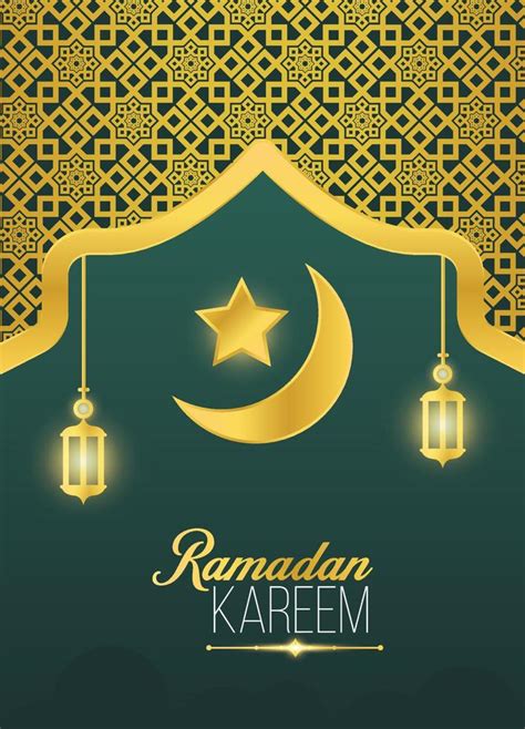Ramadan Kareem Banner Ramadan Islamic Holiday Graphic Template With