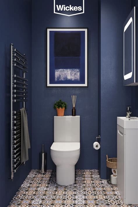 Beautiful Blue Bathroom Blue Small Bathrooms Toilet Room Decor