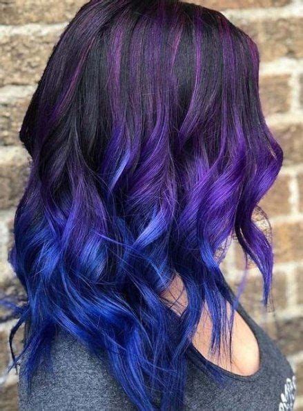 Hair Color Blue Tips 19 Ideas Hair Haircolorbalayage Hair Styles