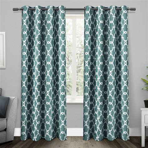 Exclusive Home Curtains 2 Pack Gates Sateen Blackout Thermal Grommet