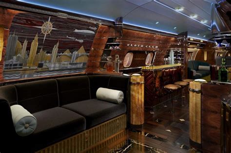 The Hollywood Airship A 80 Million Bespoke Jet With Art