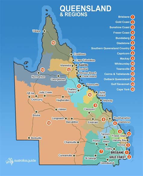 Gold Coast Tourist Attractions Map Tourist Destination In The World