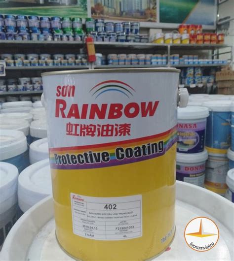 Sơn Nước Gốc Dầu Rainbow 402 4l