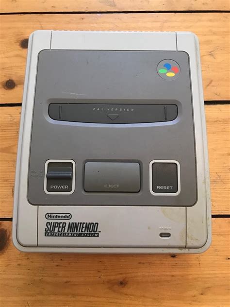 Super Nintendo Snes Console Only Fully Working Retro Games Console