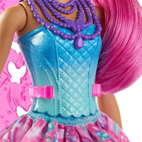 Купить Набор Барби Дримтопия Фея с малиновыми волосами Barbie