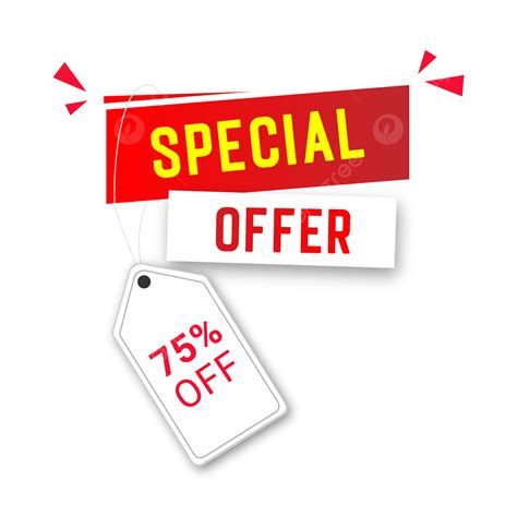 Special Offer Banner Vector Format Free And Png Special Offer Special