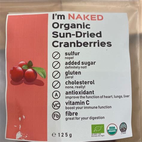 Naked Juice Organic Cranberries Reviews Abillion