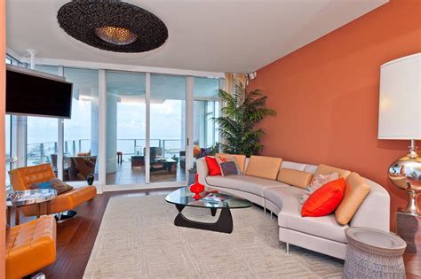 25 Stunning Orange Living Room Design Ideas Home Awakening