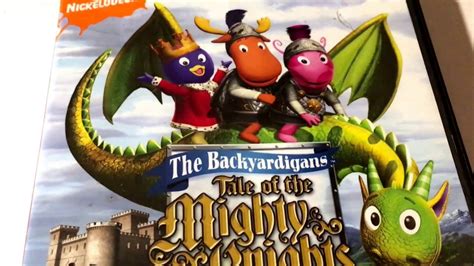 The Backyardigans Tale Of The Mighty Knights Animated Cartoon Dvd