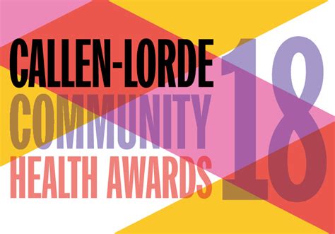 Community Health Awards Callen Lorde