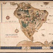 Carta atlântica, de João Teixeira de Albernaz II (1681). O sertão do ...
