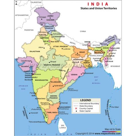 India Original Map