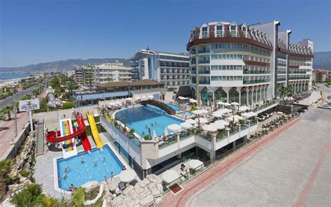Asia Beach Resort Hotel Alanya Antalya On The Beach