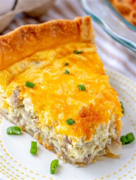 Sausage Quiche Egg Recipes For Breakfast Breakfast For Dinner Sweet