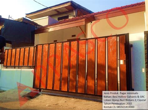 Jadikan pagar kayu rumah minimalis anda tidak hanya berfungsi sebagai pengaman namun juga alat estetika untuk hunian rumah anda. Jual Pagar Minimalis dengan Motif Kayu - Jasa Konstruksi ...