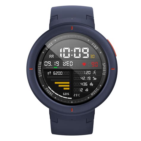 Free delivery and returns on ebay plus items for plus members. XIAOMI XIAOMI Smart Watch Amazfit Verge Blue - Rolls ...