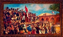 Proclamación de independencia del Perú
