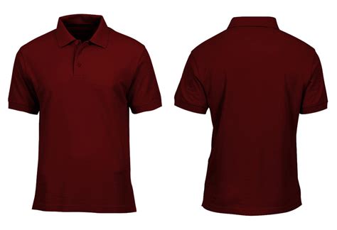 Free 180 Blank Plain Maroon T Shirt Template Front And Back