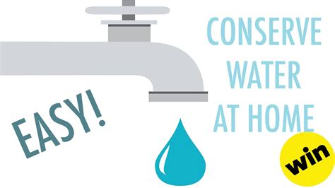 7 Ways To Conserve Water At Home Youtube