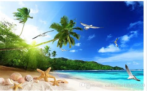 Mit dem hinzufügen seid ihr allerdings noch nicht fertig. Großhandel Beliebte Strand Landschaft Strand Kokospalme TV ...
