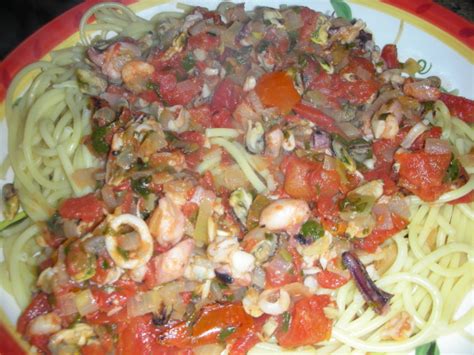 Seafood Pasta Recipe Greekgenius Kitchen